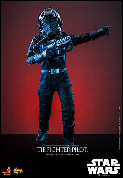 🔴PRE-ORDER TIE fighter Pilot 1/6 Star Wars Figura Movie Masterpiece