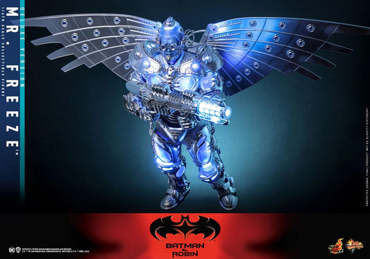 Mr. Freeze Deluxe Version 1/6 Batman y Robin Figura Movie Masterpiece