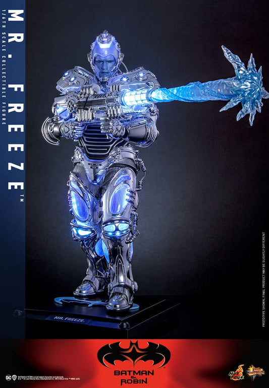 Mr. Freeze 1/6 Batman y Robin Figura Movie Masterpiece