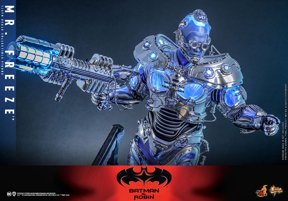 🔴PRE-ORDER Mr. Freeze 1/6 Batman y Robin Figura Movie Masterpiece