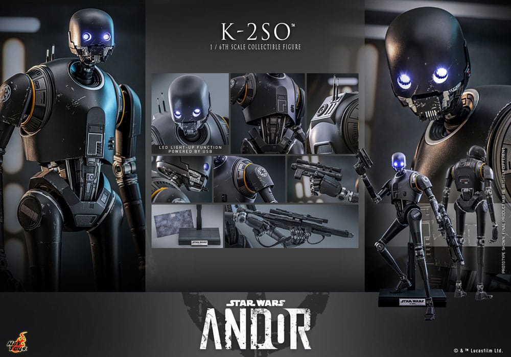 🔴PRE-ORDER K-2SO 1/6 Andor Figura