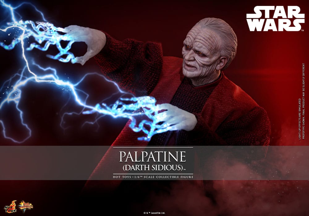 🔴PRE-ORDER Palpatine (Darth Sidious) 1/6 Star Wars: Episodio III - La venganza de los Sith Figura