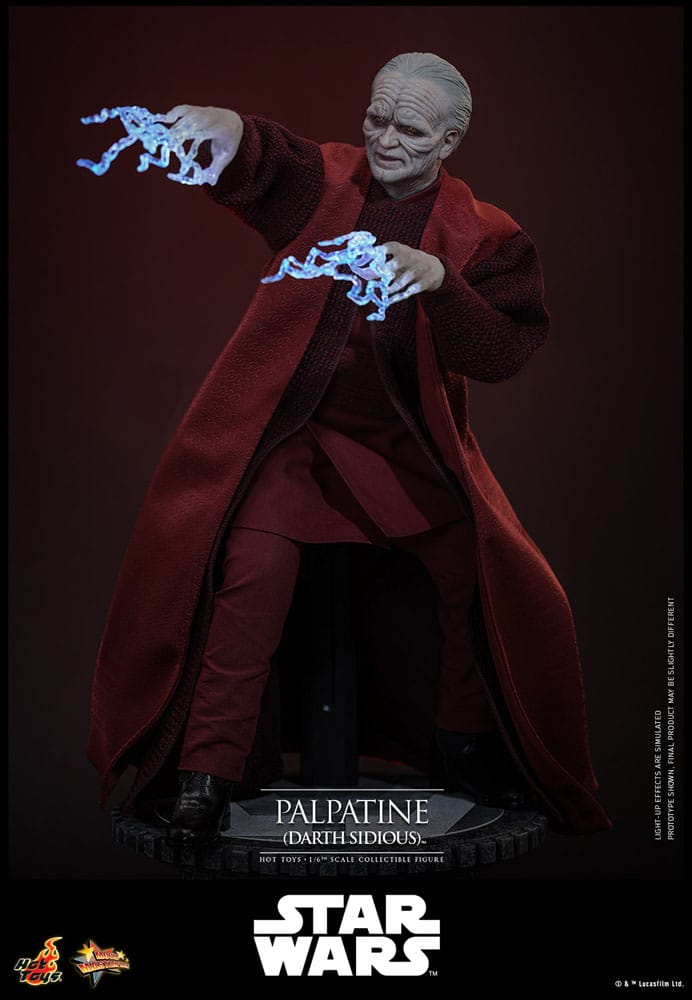 🔴PRE-ORDER Palpatine (Darth Sidious) 1/6 Star Wars: Episodio III - La venganza de los Sith Figura