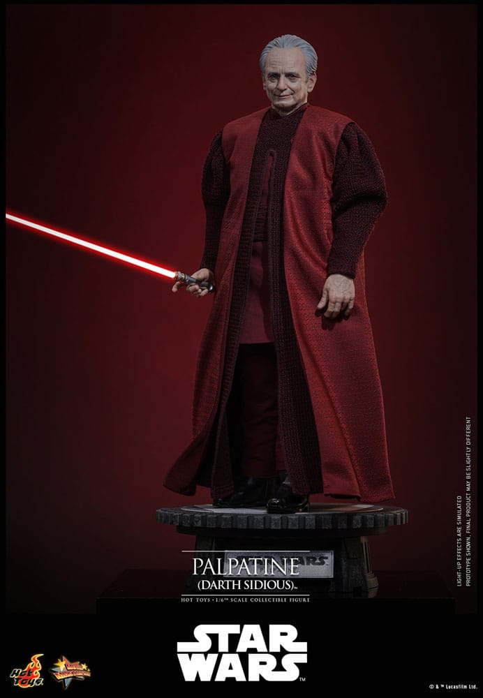 🔴PRE-ORDER Palpatine (Darth Sidious) 1/6 Star Wars: Episodio III - La venganza de los Sith Figura