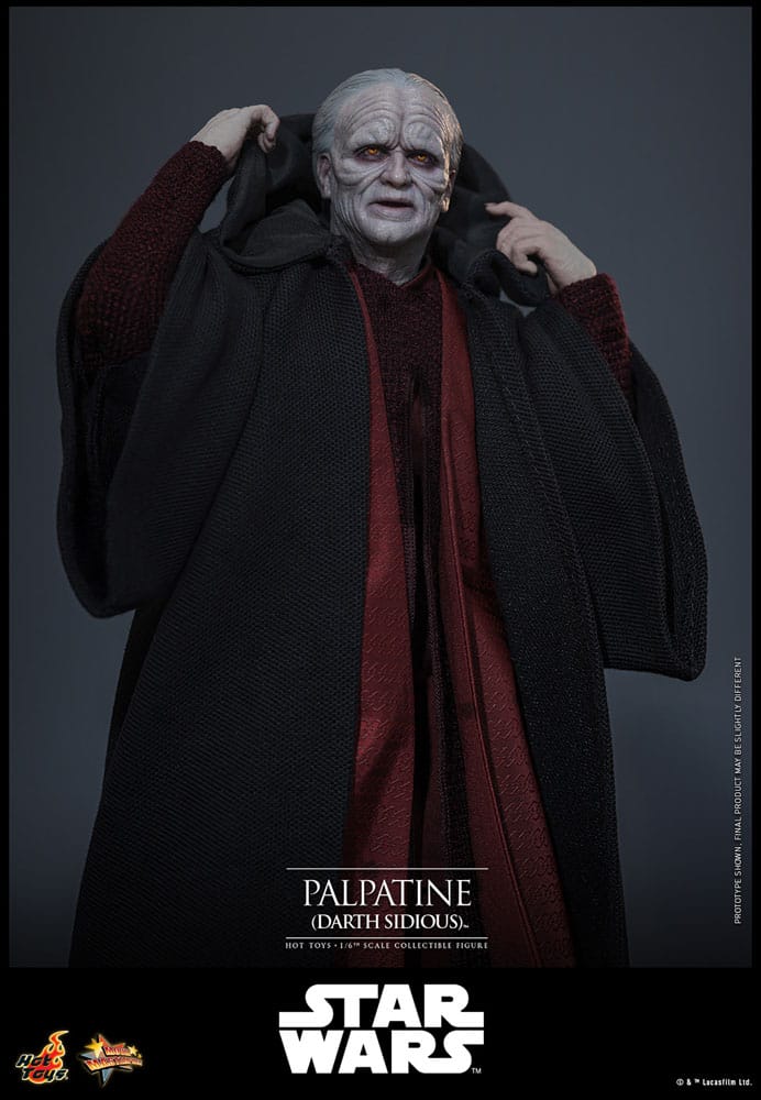 🔴PRE-ORDER Palpatine (Darth Sidious) 1/6 Star Wars: Episodio III - La venganza de los Sith Figura