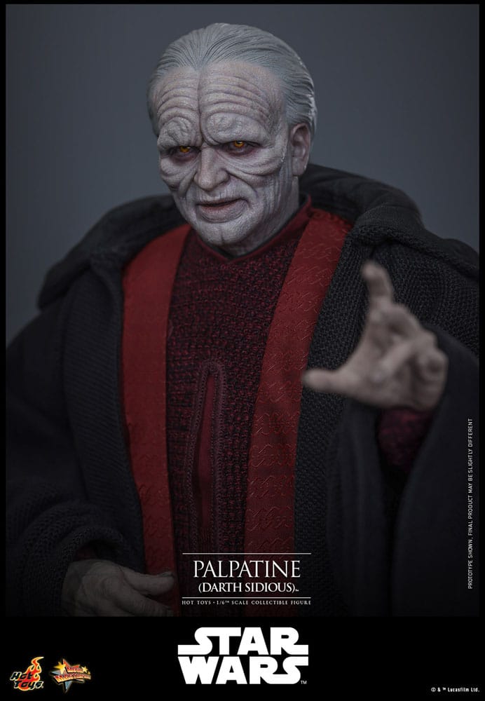 🔴PRE-ORDER Palpatine (Darth Sidious) 1/6 Star Wars: Episodio III - La venganza de los Sith Figura