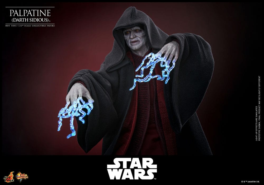 🔴PRE-ORDER Palpatine (Darth Sidious) 1/6 Star Wars: Episodio III - La venganza de los Sith Figura
