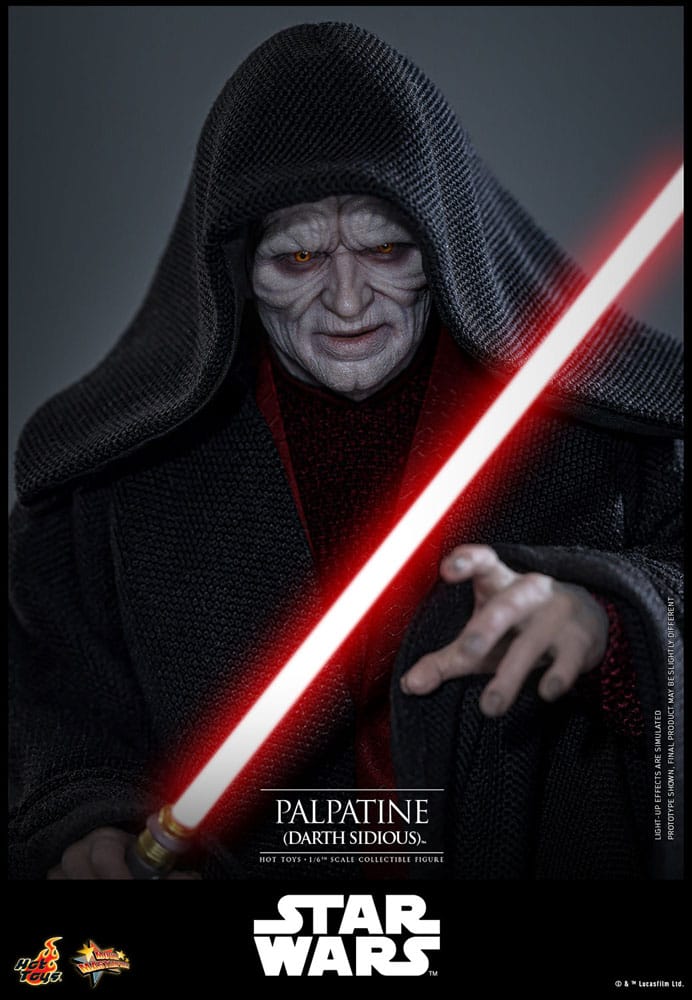 🔴PRE-ORDER Palpatine (Darth Sidious) 1/6 Star Wars: Episodio III - La venganza de los Sith Figura