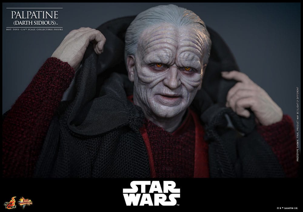 🔴PRE-ORDER Palpatine (Darth Sidious) 1/6 Star Wars: Episodio III - La venganza de los Sith Figura