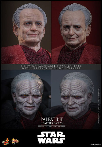 🔴PRE-ORDER Palpatine (Darth Sidious) 1/6 Star Wars: Episodio III - La venganza de los Sith Figura