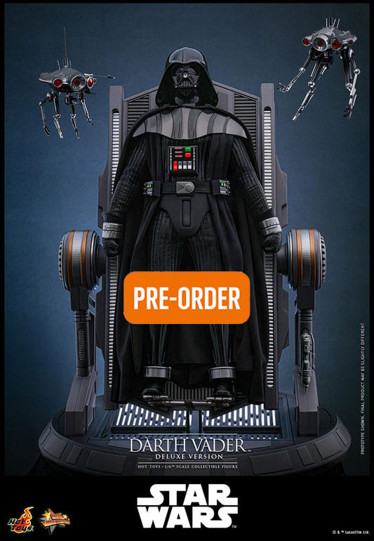 🔴PRE-ORDER Darth Vader (Deluxe Version) 1/6 Star Wars: Episodio III - La venganza de los Sith Figura Movie Masterpiece