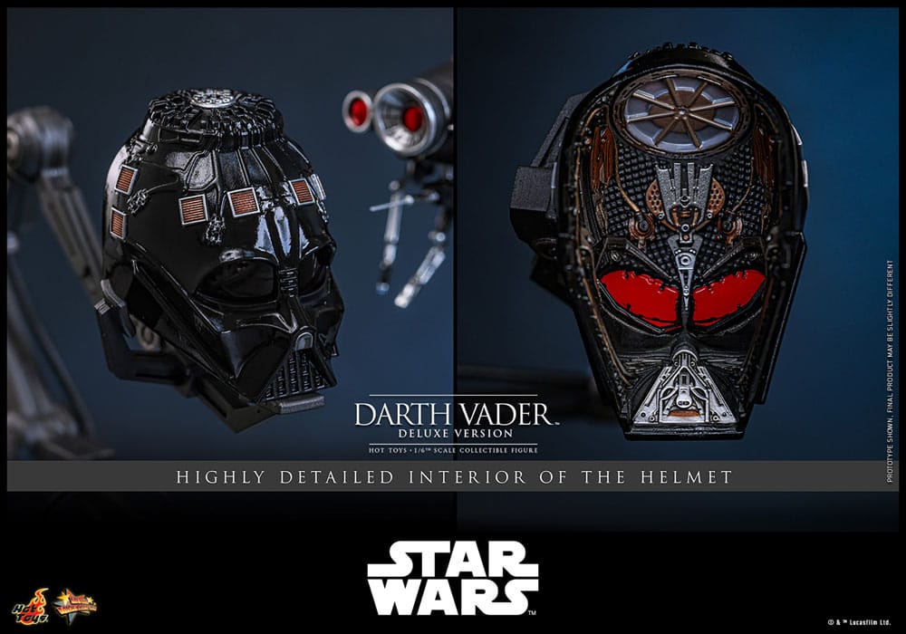 🔴PRE-ORDER Darth Vader (Deluxe Version) 1/6 Star Wars: Episodio III - La venganza de los Sith Figura Movie Masterpiece