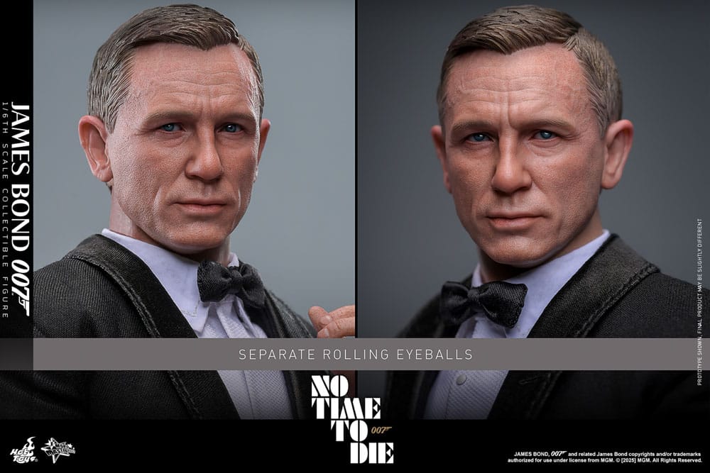 🔴PRE-ORDER James Bond 1/6 Sin tiempo para morir Movie Masterpiece