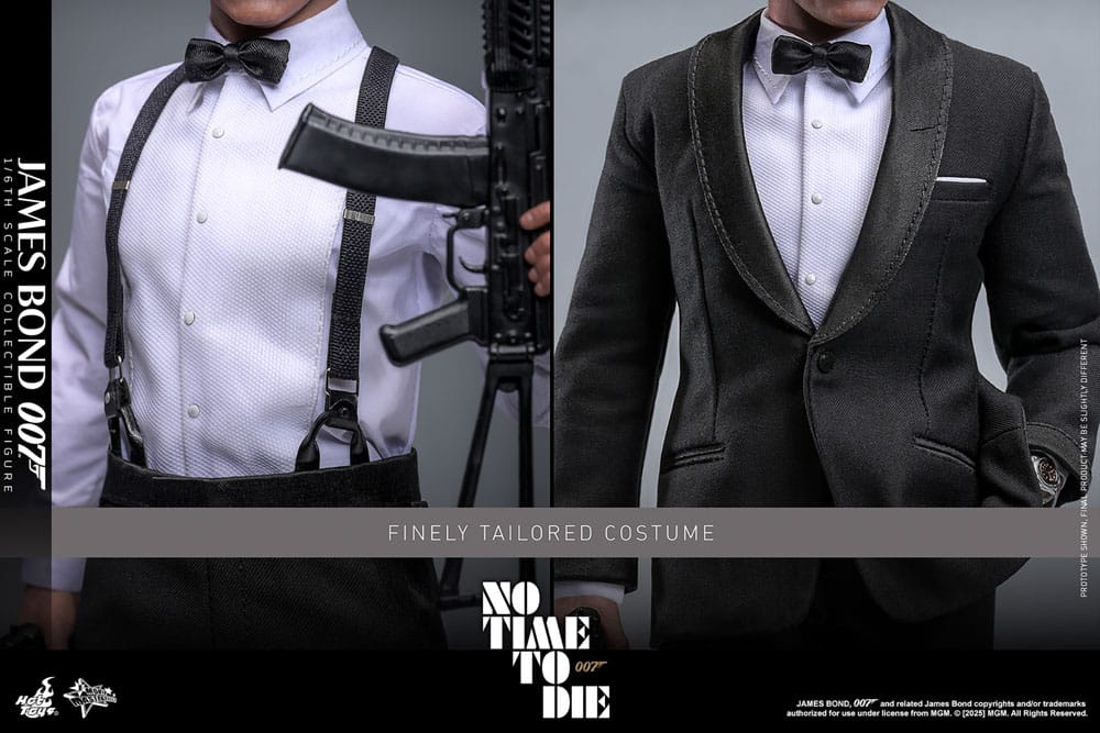 🔴PRE-ORDER James Bond 1/6 Sin tiempo para morir Movie Masterpiece