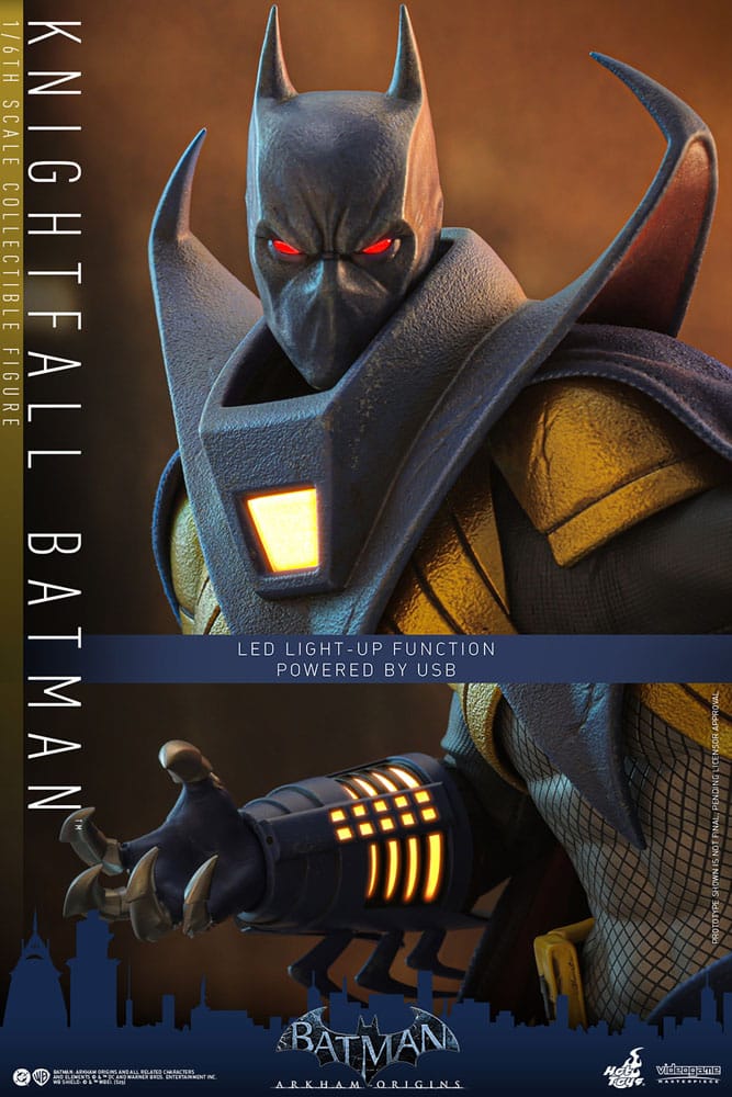 🔴PRE-ORDER Knightfall Batman 1/6 Batman: Arkham Origins Figura Videogame Masterpiece