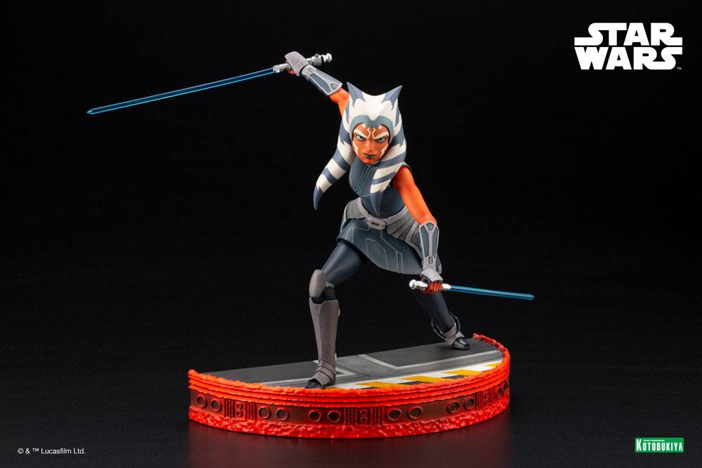 Ahsoka Tano Escape from the Clones 24 cm 1/7 Star Wars The Clone Wars Estatua PVC ARTFX