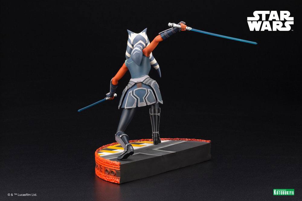 Ahsoka Tano Escape from the Clones 24 cm 1/7 Star Wars The Clone Wars Estatua PVC ARTFX