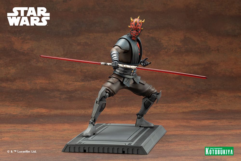 Darth Maul 26 cm 1/7 Star Wars The Clone Wars Estatua PVC ARTFX