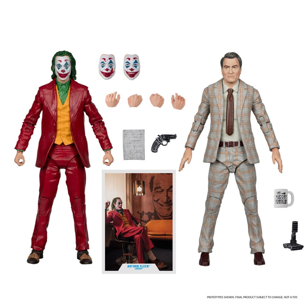 Joker DC Multiverse (Joker Movie) Figura Deluxe Colllector The Joker (Live with Murray Franklin) Limited Edition 18 cm