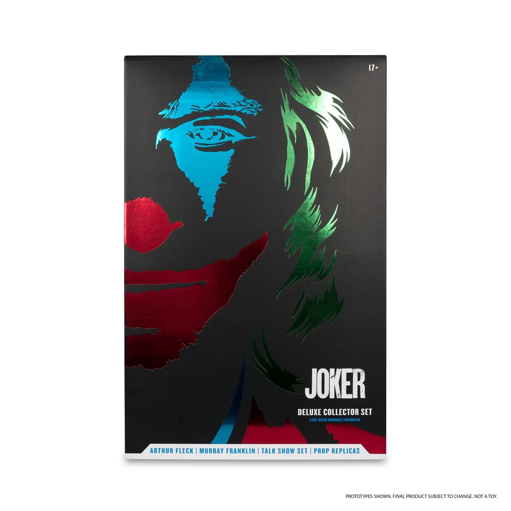Joker DC Multiverse (Joker Movie) Figura Deluxe Colllector The Joker (Live with Murray Franklin) Limited Edition 18 cm