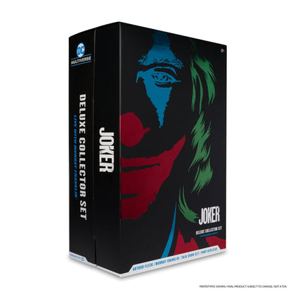 Joker DC Multiverse (Joker Movie) Figura Deluxe Colllector The Joker (Live with Murray Franklin) Limited Edition 18 cm