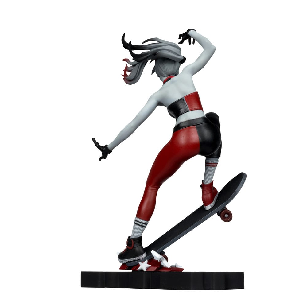 Harley Quinn: Red, White & Black Harley Quinn by Ivan Tao 20 cm 1/10 DC Direct Estatua