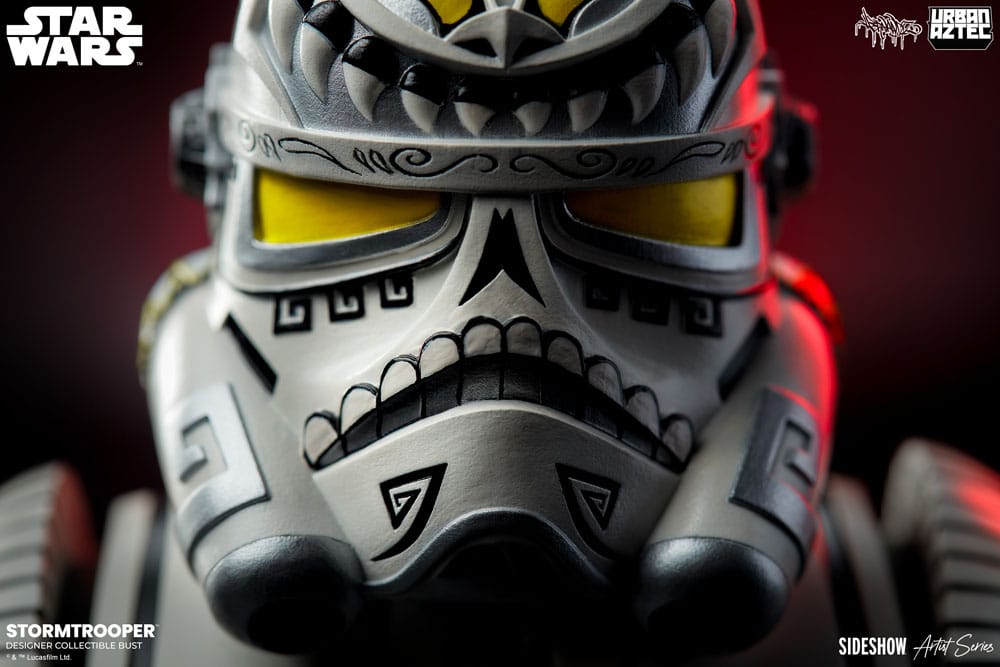 Stormtrooper by Jesse Hernandez Star Wars Busto de diseño Sideshow Artist Series