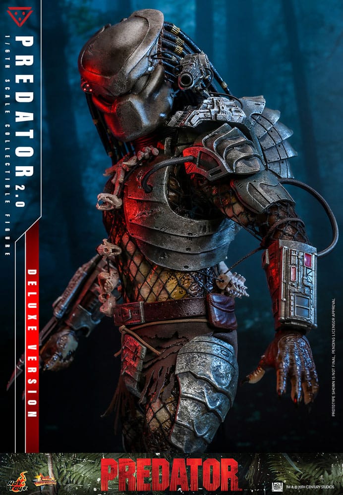🔴PRE-ORDER Predator (2.0) Deluxe Version 1/6 Depredador Figura Movie Masterpiece