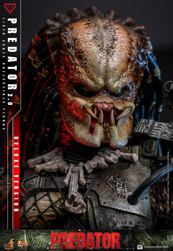 🔴PRE-ORDER Predator (2.0) Deluxe Version 1/6 Depredador Figura Movie Masterpiece