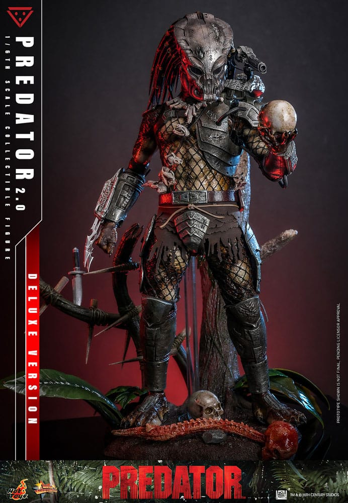 🔴PRE-ORDER Predator (2.0) Deluxe Version 1/6 Depredador Figura Movie Masterpiece