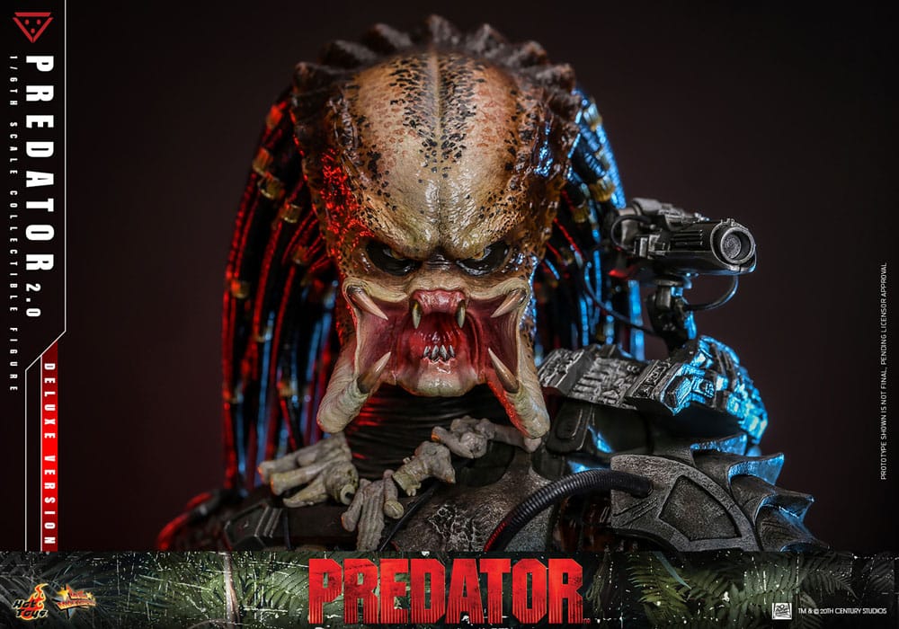 🔴PRE-ORDER Predator (2.0) Deluxe Version 1/6 Depredador Figura Movie Masterpiece