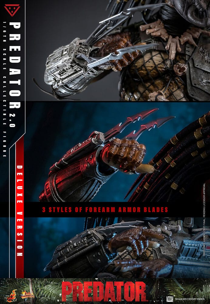 🔴PRE-ORDER Predator (2.0) Deluxe Version 1/6 Depredador Figura Movie Masterpiece