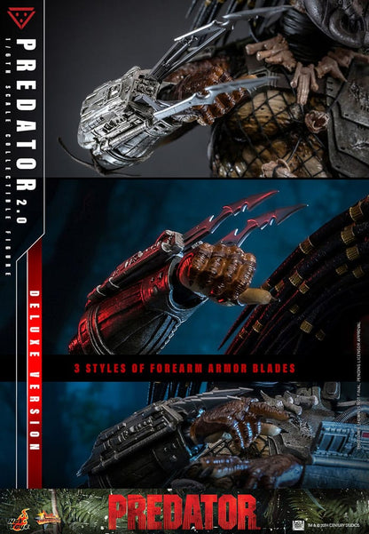🔴PRE-ORDER Predator (2.0) Deluxe Version 1/6 Depredador Figura Movie Masterpiece