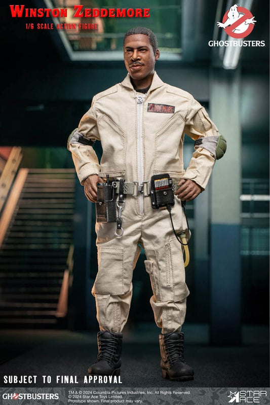 Winston Zeddemore 1/6 Ghostbusters (1984) Figura
